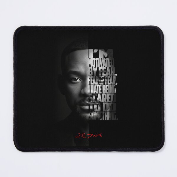 Item preview, Will Smith Split Face Poster designed and sold by Enea Kelo.