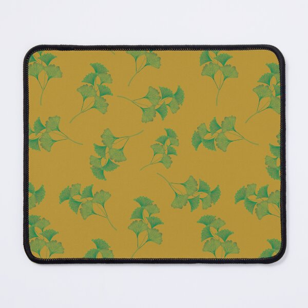 Item preview, Golden Ginkgo Leaves in Enchanted Golden Glow designed and sold by phatlizzardart.