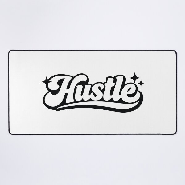 Item preview, Hustle Script Motivational Shirt designed and sold by Modern Creative Designs.