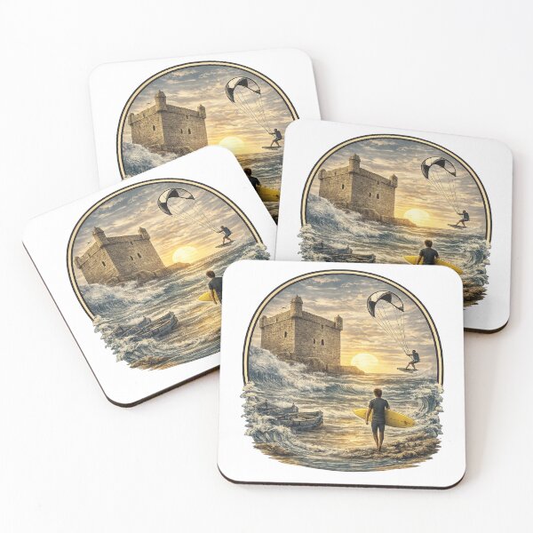 Item preview, Ocean Sunset Surf & Kitesurf Art designed and sold by ExperienceWas.