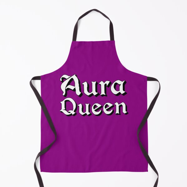 Item preview, Aura Queen in Medieval Typography designed and sold by Memes N Lore .