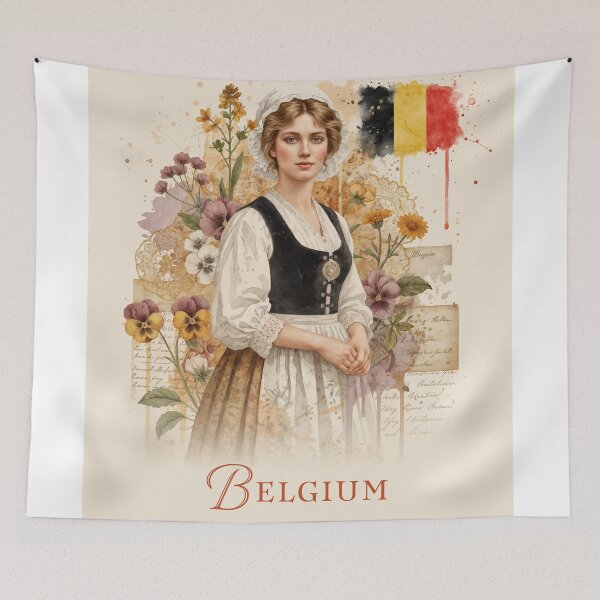 Item preview, Timeless Elegance: A Tribute to Belgium’s Heritage designed and sold by ForeverPrintsOK.