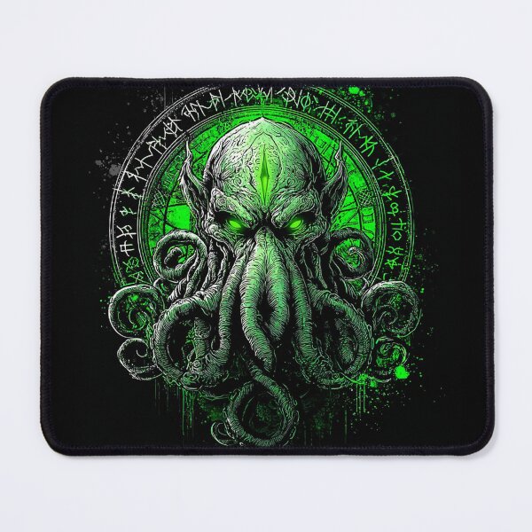Item preview, Cthulhu Awakens | Neon Green Cosmic Horror | Lovecraft RPG T-Shirt designed and sold by mistygate.