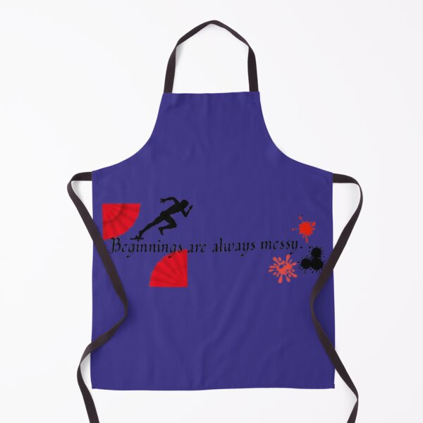 Item preview, "Beginnings Are Always Messy" - Motivational Runner Graphic designed and sold by Miheerala.