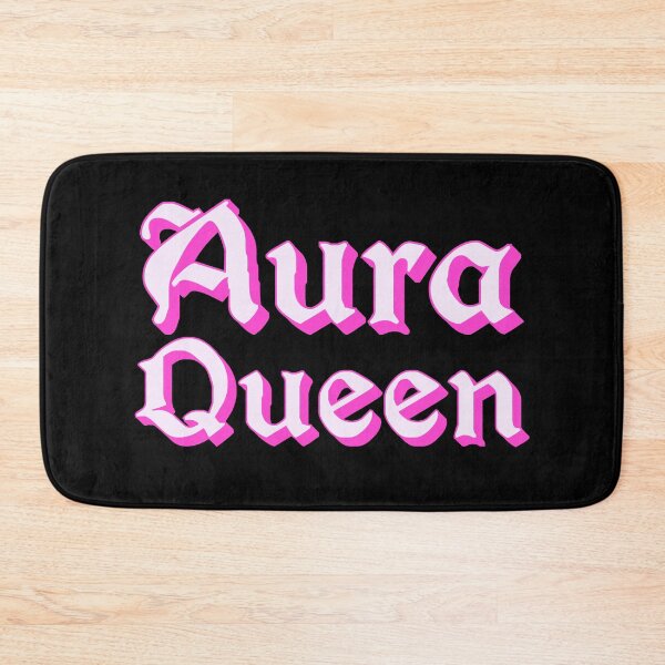 Item preview, Aura Queen in Pink Medieval Typography designed and sold by Memes N Lore .