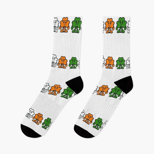 Item preview, Happy Ireland Shamrock Friends Flag designed and sold by CeliaZnx.