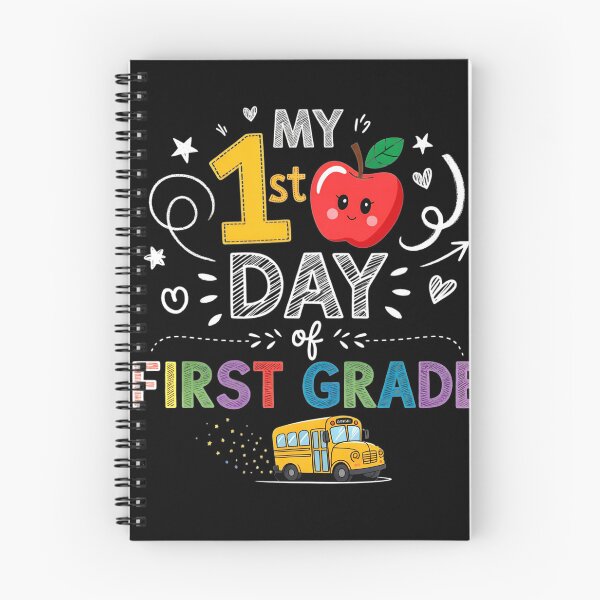Item preview, My First Day of 1st Grade School Bus Apple Kids Girls Boys designed and sold by clothesy7.