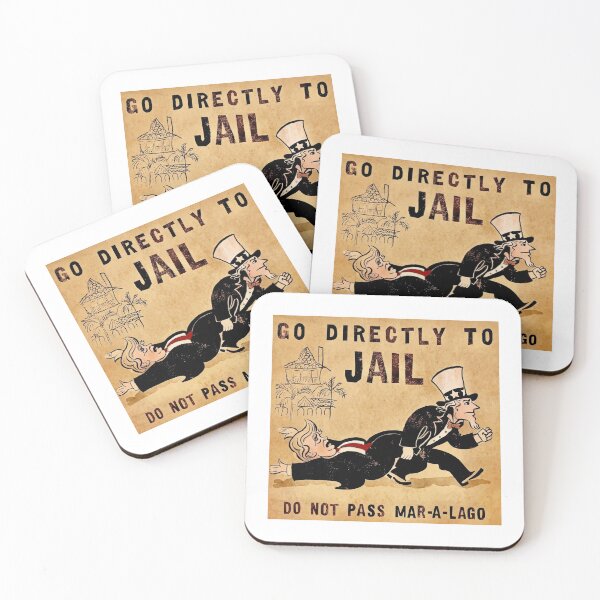 Item preview, Go Directly To Jail, Do Not Pass Mar-a-lago designed and sold by ToyoTees.