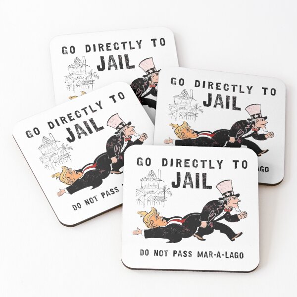 Item preview, Go Directly To Jail, Do Not Pass Mar-a-lago designed and sold by ToyoTees.
