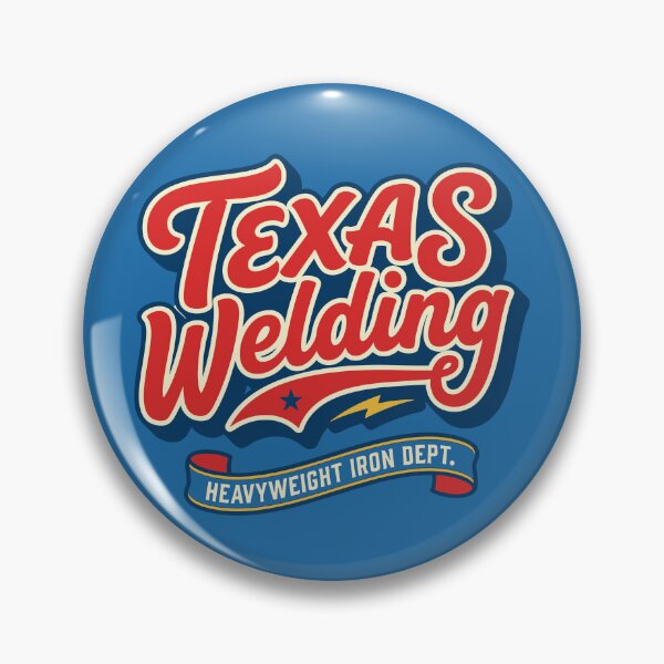 Item preview, Texas Welding Heavyweight Iron Dept - Retro Welder Gift designed and sold by Cozy-Old-Pub.
