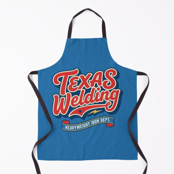 Item preview, Texas Welding Heavyweight Iron Dept - Retro Welder Gift designed and sold by Cozy-Old-Pub.