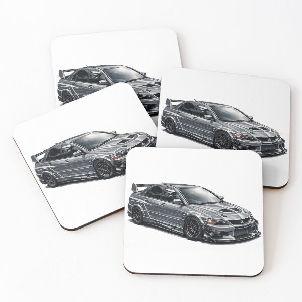 Item preview, Voltex Mitsubishi Evo 9 Graphite Gray design designed and sold by TheMitsuGuy.