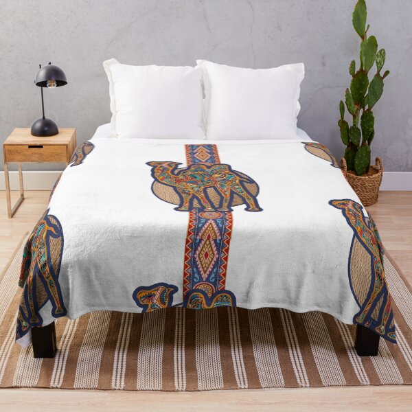 Item preview, Arabian Mosaic Camel – Boho Desert Pattern Art designed and sold by Thetdesigns.