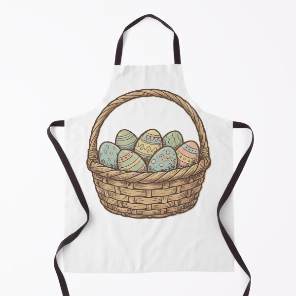 Item preview, Vintage 70s Easter Eggs Basket designed and sold by urbinet.