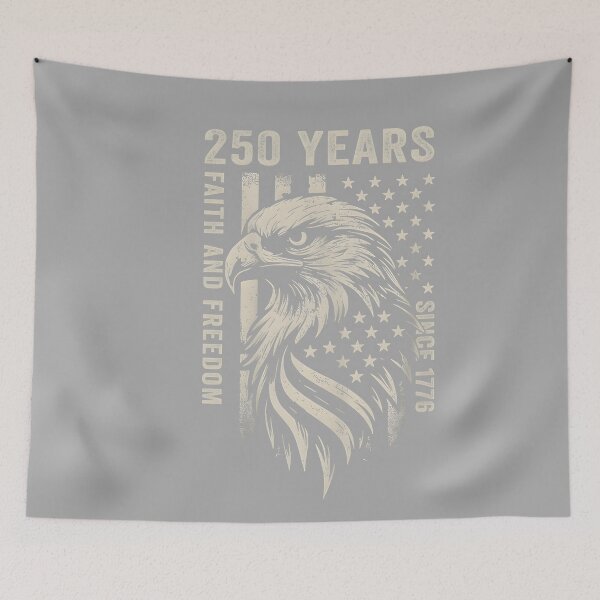 Item preview, 250 Years America Faith and Freedom Since 1776 4th of July designed and sold by KathieFaugh.