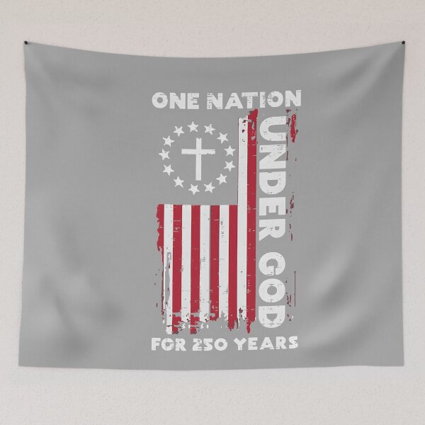 Item preview, 250 Year USA American Flag 250th Anniversary Christian God designed and sold by KathieFaugh.