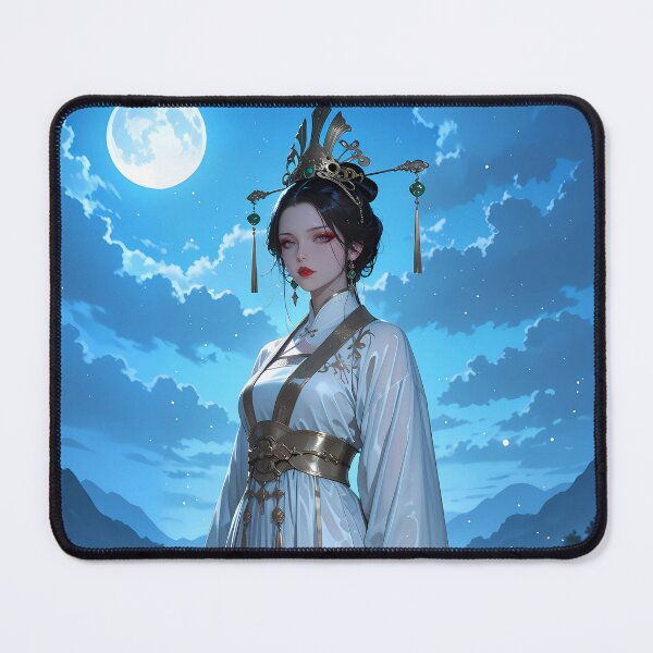 Item preview, EMPRESS YUE LIAN Silver Moon Lake Anime Poster designed and sold by BorgSpareParts.