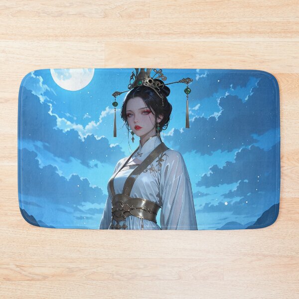 Item preview, EMPRESS YUE LIAN Silver Moon Lake Anime Poster designed and sold by BorgSpareParts.