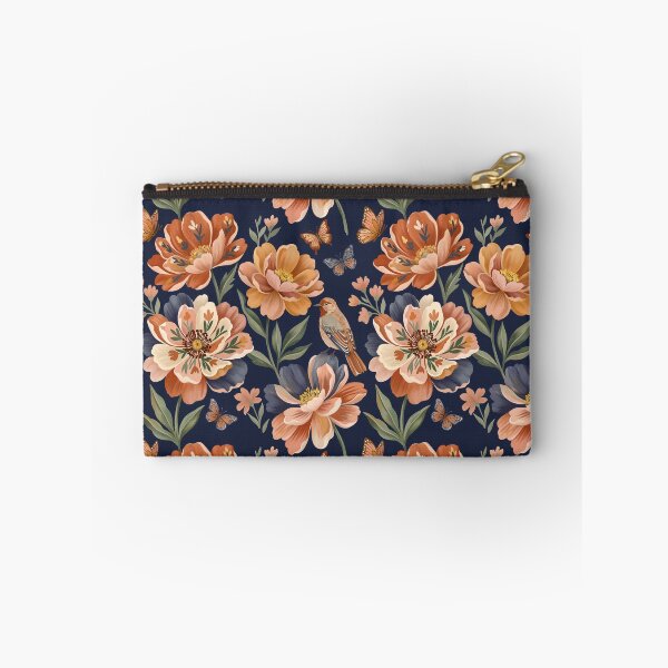 Item preview, Vintage Peonies with Songbird designed and sold by mmartabc.