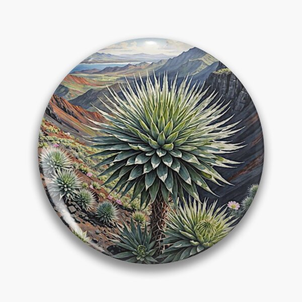 Item preview, Crystal Bloom: Hawaiian Silversword in Full Beauty and Elegance#4 designed and sold by Helios Be. Lavsh.