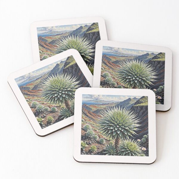 Item preview, Crystal Bloom: Hawaiian Silversword in Full Beauty and Elegance#4 designed and sold by Helios Be. Lavsh.