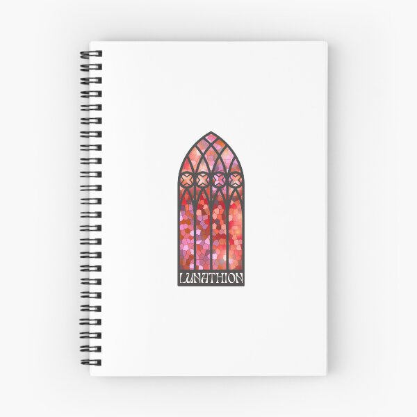 Item preview, Lunathion Crescent City Stained Glass Window designed and sold by mshemdesigns.