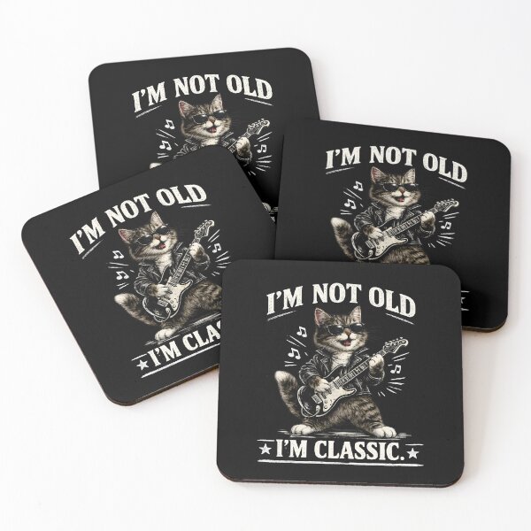 Item preview, I’m Not Old I’m Classic Funny Cat designed and sold by JODYSMORGAN.