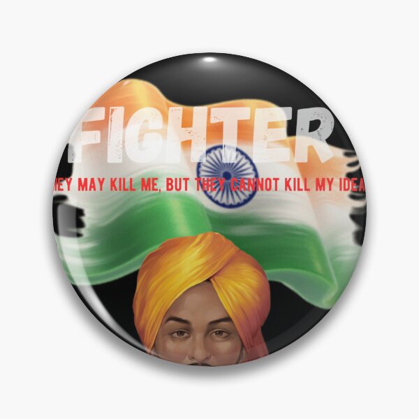 Item preview, SHAHEED BHAGAT SINGH designed and sold by VishroDesigns.official.