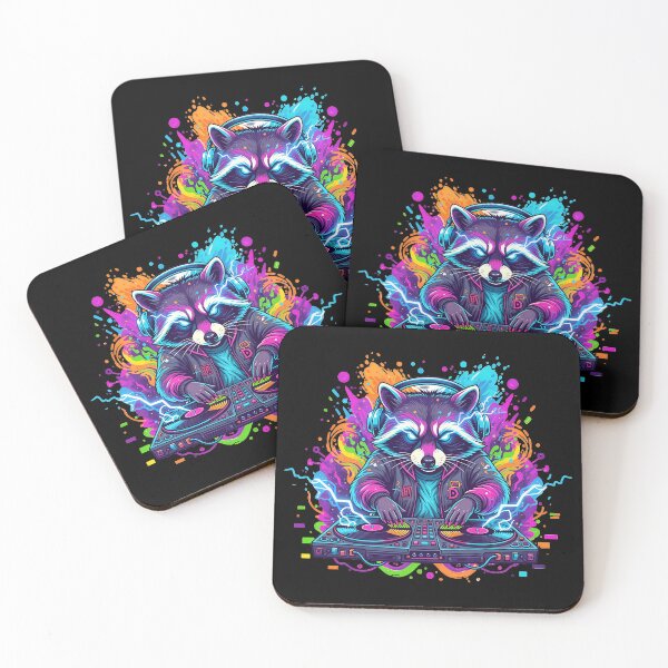 Item preview, DJ Raccoon designed and sold by RH Design Lab.