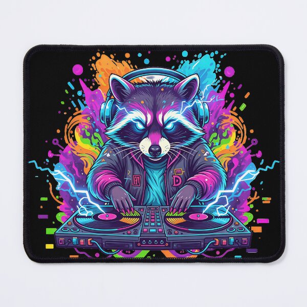 Item preview, DJ Raccoon designed and sold by RH Design Lab.