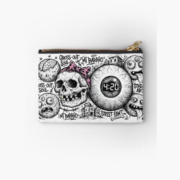 Item preview, Bebecita Skull & 4:20 Eye: Underground Grotesque Street Art designed and sold by elglotonmusical.