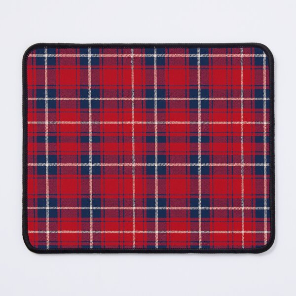 Item preview, Washington Nationals plaid tartan designed and sold by Broken Antler Designs .