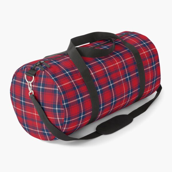 Item preview, Washington Nationals plaid tartan  designed and sold by Broken Antler Designs .
