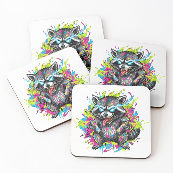 Item preview, Graffiti raccoon designed and sold by RH Design Lab.