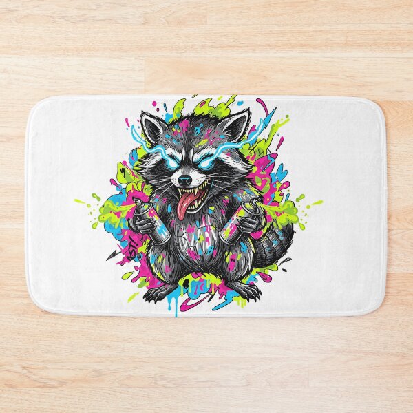 Item preview, Graffiti raccoon designed and sold by RH Design Lab.