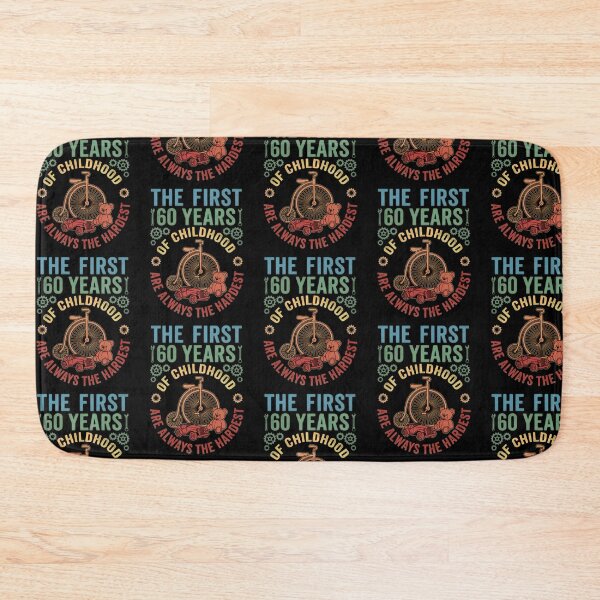Item preview, First 60 Years of Childhood Funny 60th Birthday designed and sold by Blok45.