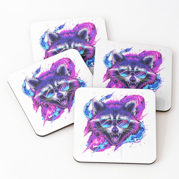 Item preview, Raccoon wearing sunglasses designed and sold by RH Design Lab.