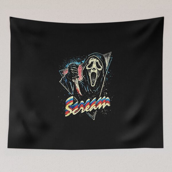 Item preview, ghostface killer scary movie designed and sold by Blck-Acid-Devil.