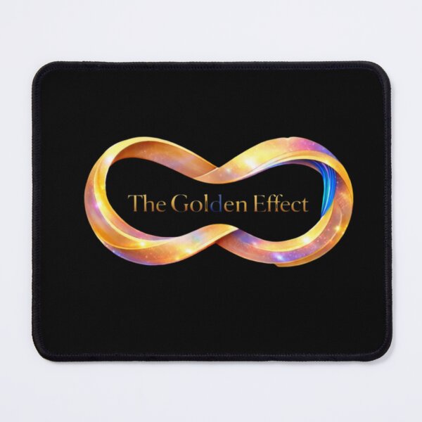 Item preview, The Golden Effect Infinity Loop Galaxy Sparkle Luxury Abstract Cosmic Art designed and sold by Chaya Reid.