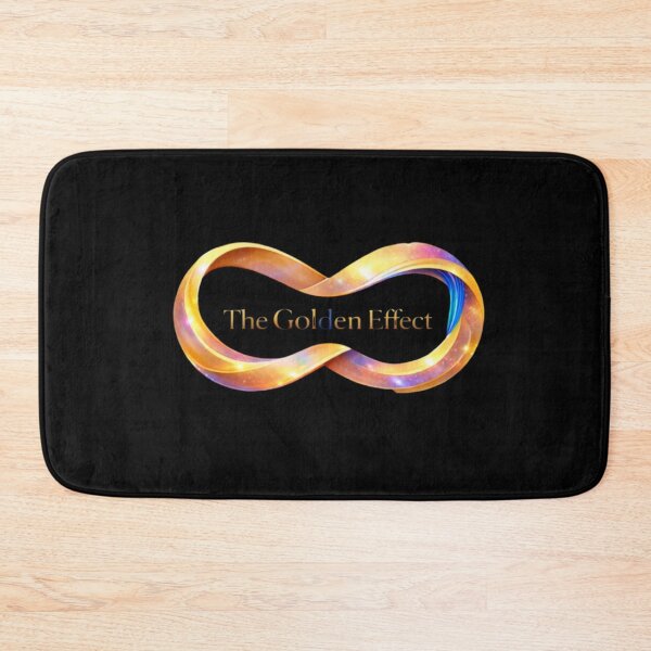 Item preview, The Golden Effect Infinity Loop Galaxy Sparkle Luxury Abstract Cosmic Art designed and sold by Chaya Reid.