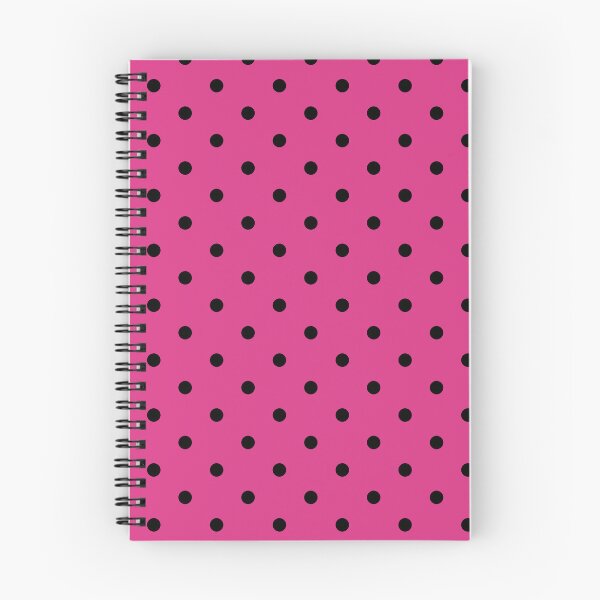Item preview, Magenta and Black Polka dot pattern designed and sold by RishabhArts1.