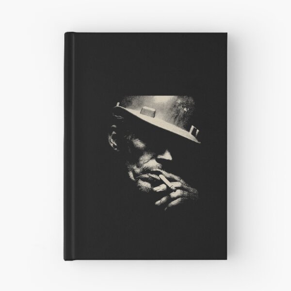 Item preview, Construction Worker Smoking Hard Hat Portrait designed and sold by k3rstman1.