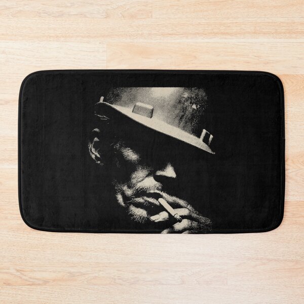 Item preview, Construction Worker Smoking Hard Hat Portrait designed and sold by k3rstman1.
