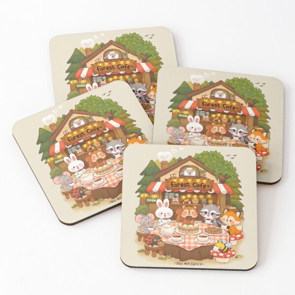 Item preview, Forest Cafe Gathering designed and sold by NasDoodleArt.