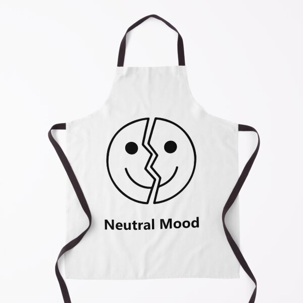 Item preview, Neutral Mood Broken Smiley Shirt, Minimalist Mood Aesthetic Tee, Emotional Balance Graphic T-Shirt designed and sold by Design-Pro-21.