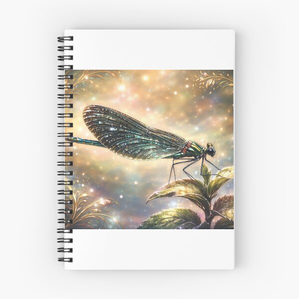 Item preview, Glittering Dragonfly in Dreamlike Setting designed and sold by cuprum.