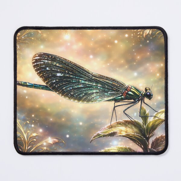 Item preview, Glittering Dragonfly in Dreamlike Setting designed and sold by cuprum.
