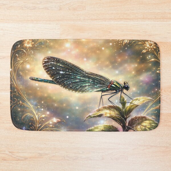 Item preview, Glittering Dragonfly in Dreamlike Setting designed and sold by cuprum.