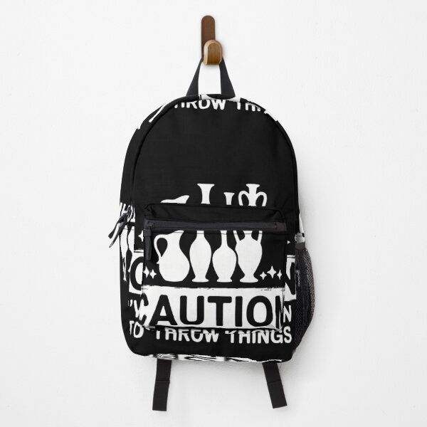 Item preview, Caution I_ve Been Known To Throw Things Clay Potter designed and sold by comptorasunfia.