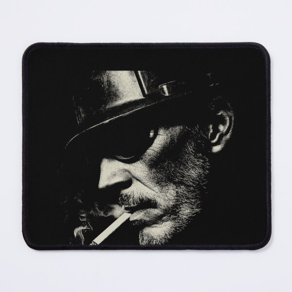 Item preview, Rugged Construction Worker Smoking Hat Portrait designed and sold by k3rstman1.